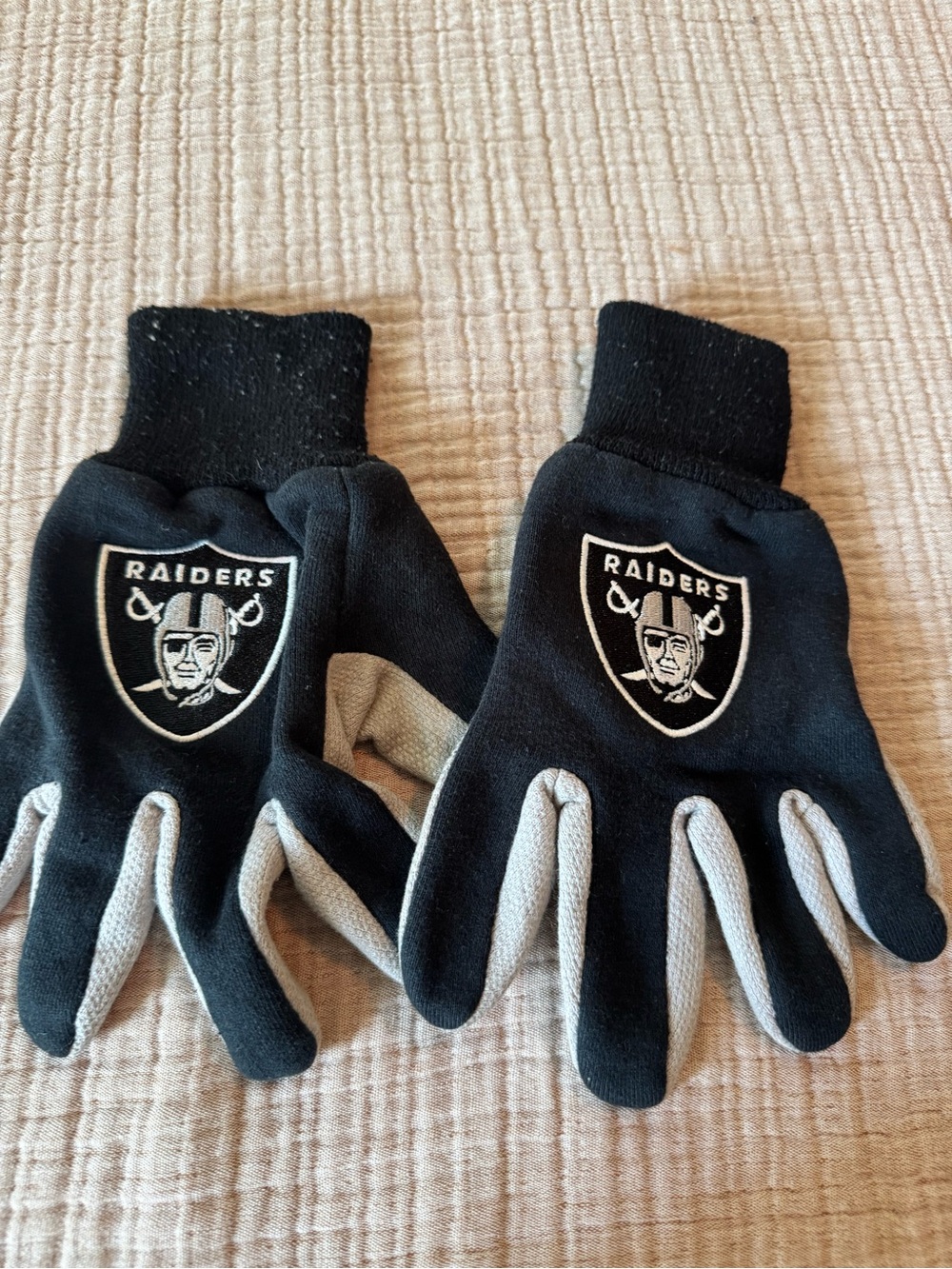 Official Riders by Lee Black & Gray Men's Team Gloves